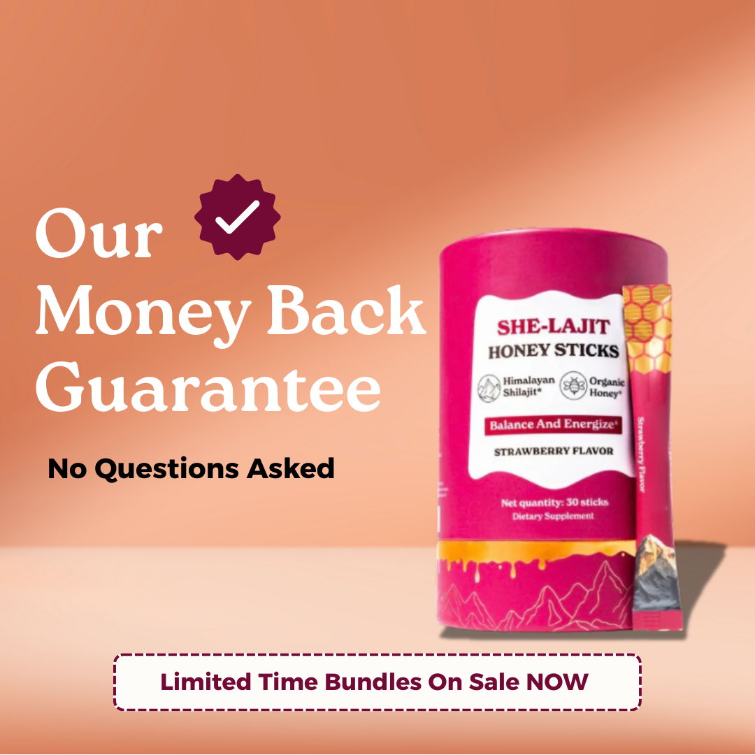 SHE-Lajit™ Award Winning Honey Packs