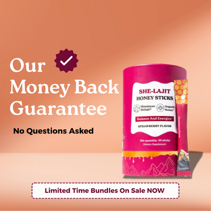 SHE-Lajit™ Award Winning Honey Packs